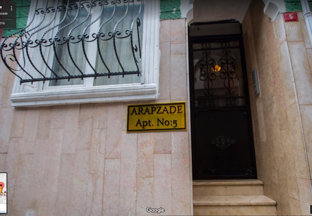 Arapzade Apart Otel Isztambul Kültér fotó